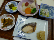 ビジネスホテルプリンスの夕食　2012/12/11