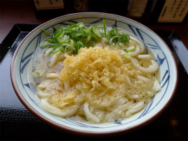 丸亀製麺　高松レインボー通り店｜かけ(大)￥380