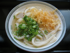 手打ちうどん　ますや｜かけ（小）￥180