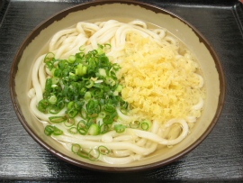 うどん屋　まはる｜かけ（大）￥220