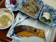 ビジネスホテルプリンスの夕食　2013/10/31