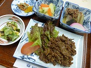 ビジネスホテルプリンスの夕食　2014/07/29