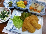 ビジネスホテルプリンスの夕食　2014/10/17