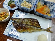 ビジネスホテルプリンスの夕食　2014/11/01