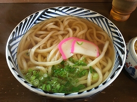 國安うどん｜かけうどん(大)\350