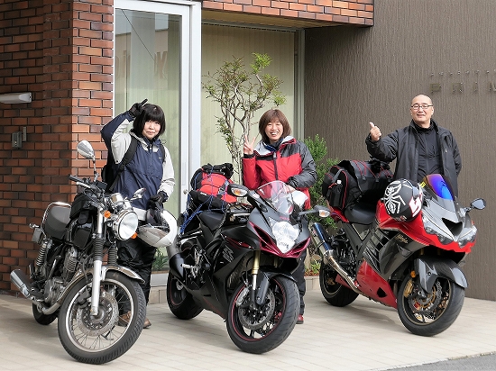 YAMAHA、SUZUKI、KAWASAKI