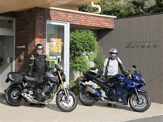 YAMAHA MT-09　＆　SUZUKI Bandit