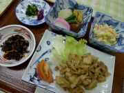晩御飯2011/08/06