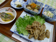 晩御飯2011/10/10