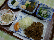 晩御飯2011/10/14
