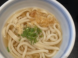 かけうどん