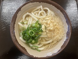 かけうどん(小)￥220